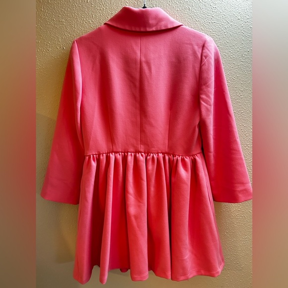 Halogen Pink Peplum Topper Jacket with A-line Silhouette - Picture 3 of 6